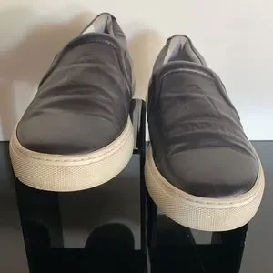 Lanvin | Shoes | Lanvin Black Leather Slipons With Lanvin  display picture 2